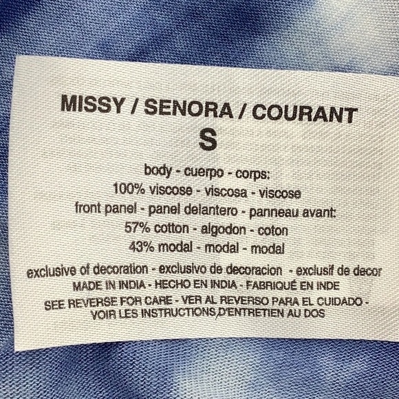 VINTAGE AMERICA TIE DYE TOP - Picture 7 of 10